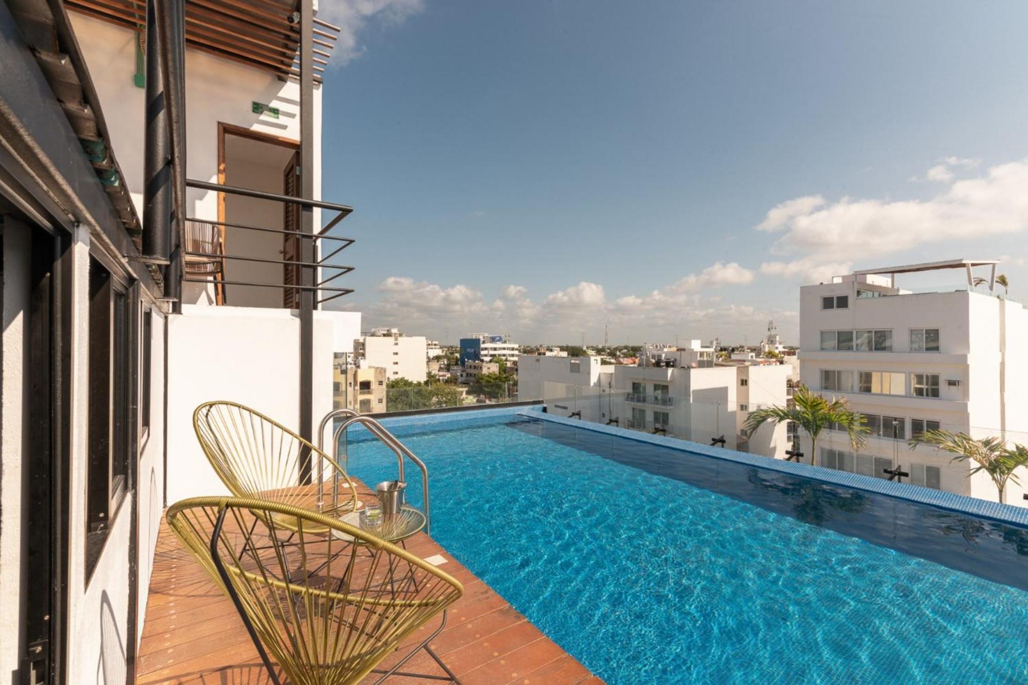 Collection O Hotel Marvic Playa del Carmen Ngoại thất bức ảnh